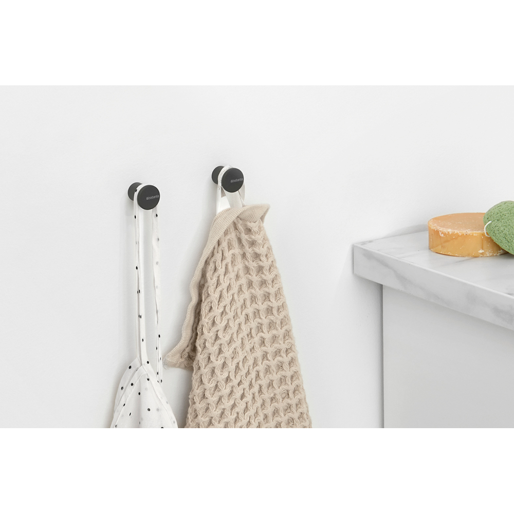 GANCHOS BRABANTIA TOALLAS MINDSET MINERAL INFINITE GREY - 4