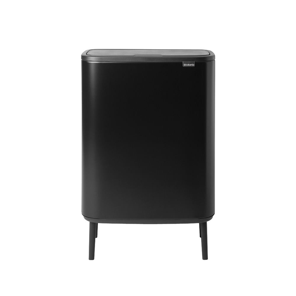 BASURERO BRABANTIA BO TOUCH HI 2 X 30 LT MATT BLACK - 1