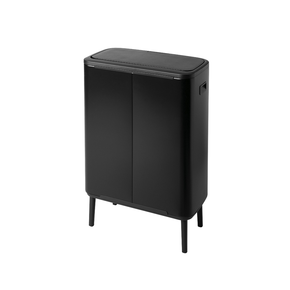 BASURERO BRABANTIA BO TOUCH HI 2 X 30 LT MATT BLACK - 3