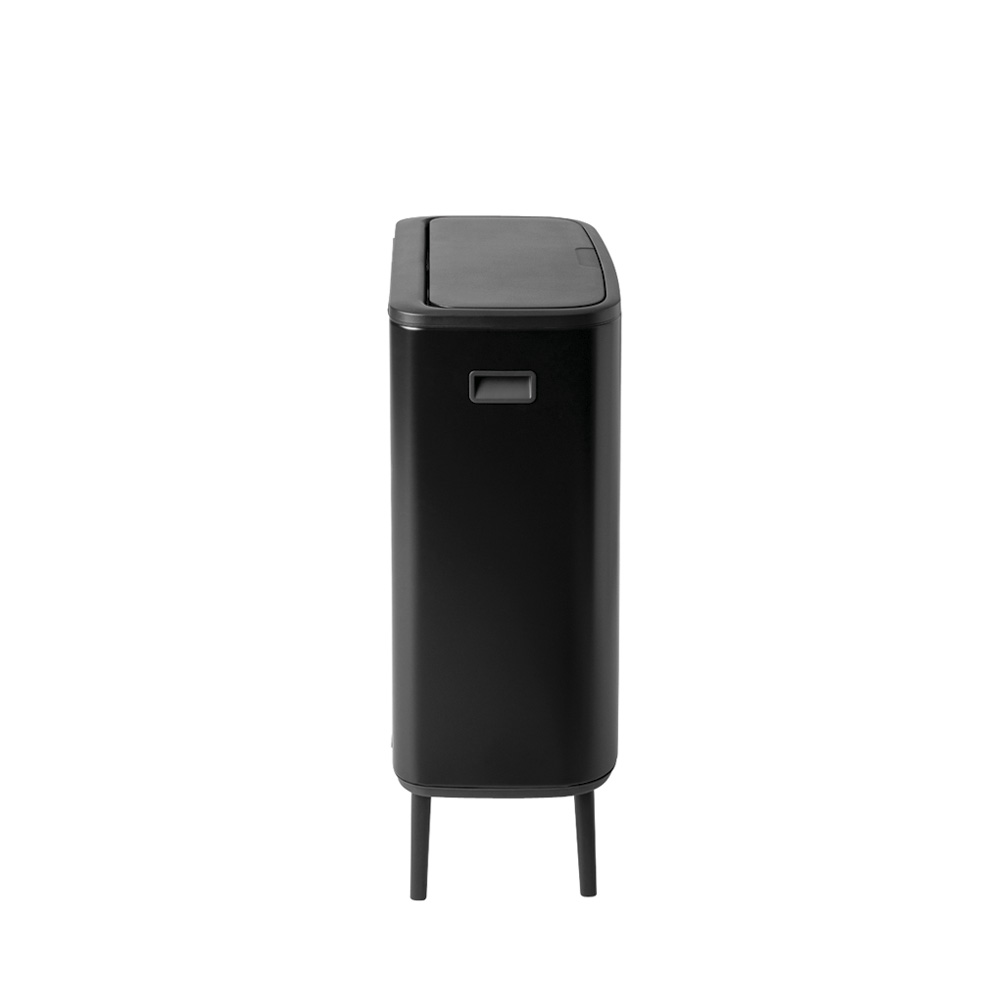 BASURERO BRABANTIA BO TOUCH HI 2 X 30 LT MATT BLACK - 4