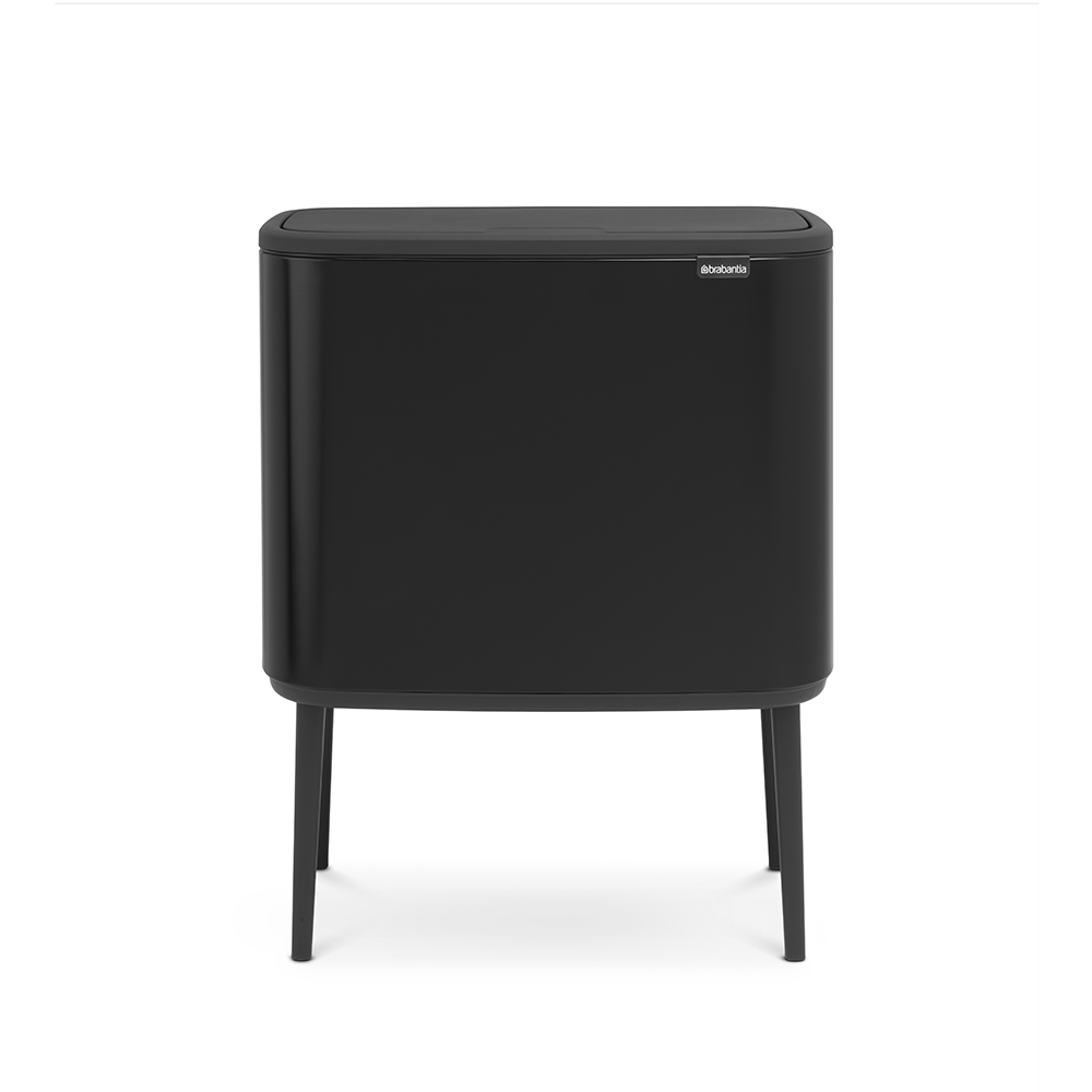 BASURERO BO TOUCH 11 + 23 LT MATT BLACK - 1