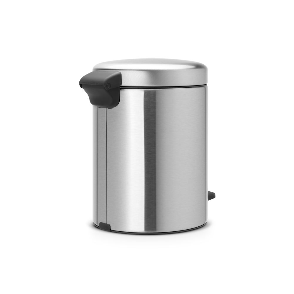 BASURERO BRABANTIA PEDAL NEWICON 5 LT MATT STEEL FINGERPRINT PROOF - 3