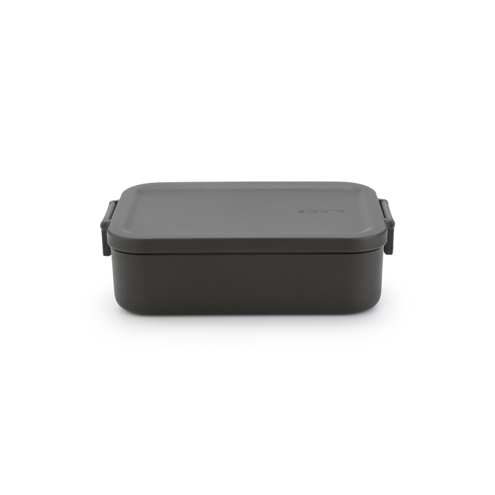 CONTENEDOR BRABANTIA ALMUERZO MAKE & TAKE MEDIANO DARK GREY - 1