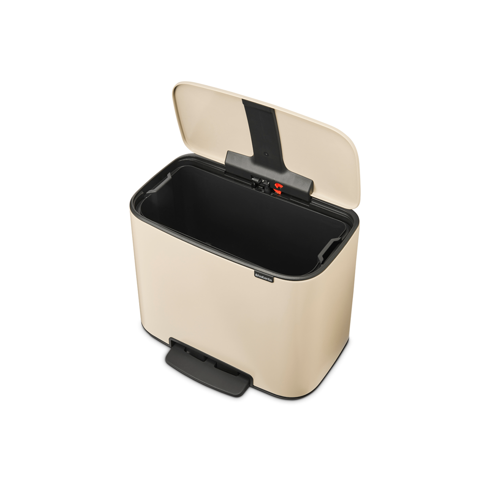 BASURERO BRABANTIA PEDAL BO 36L SOFT BEIGE - 3