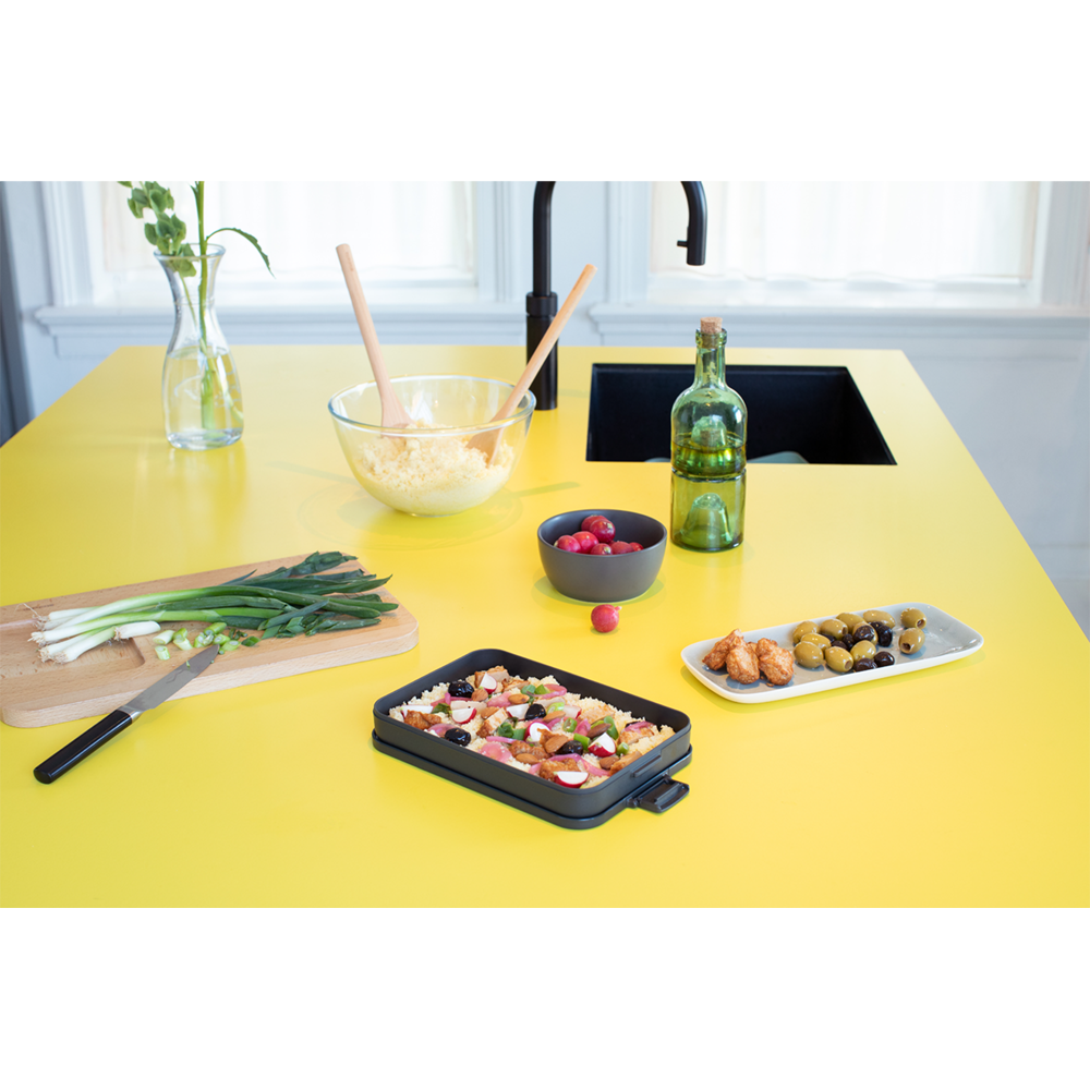 CONTENEDOR BRABANTIA ALMUERZO MAKE & TAKE PLANO DARK GREY - 5