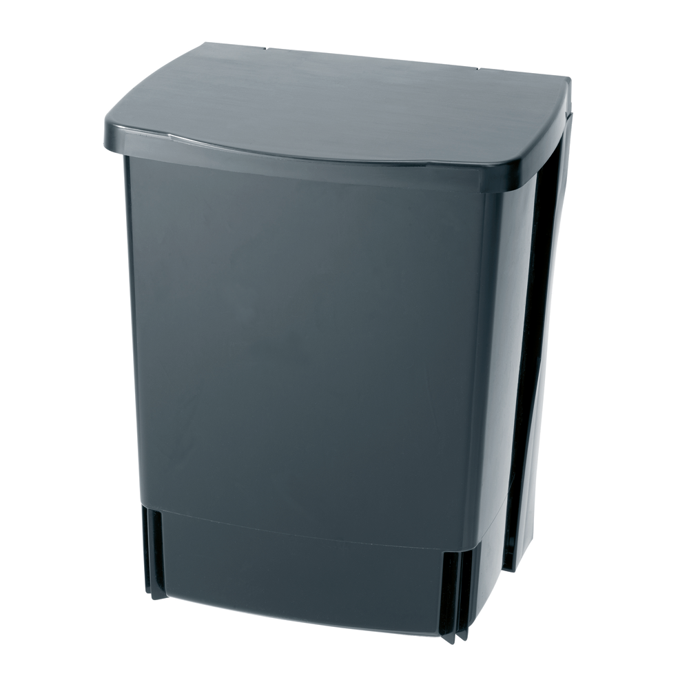 BASURERO BRABANTIA CON SOPORTE PUERTA 10 LT BLACK - 2
