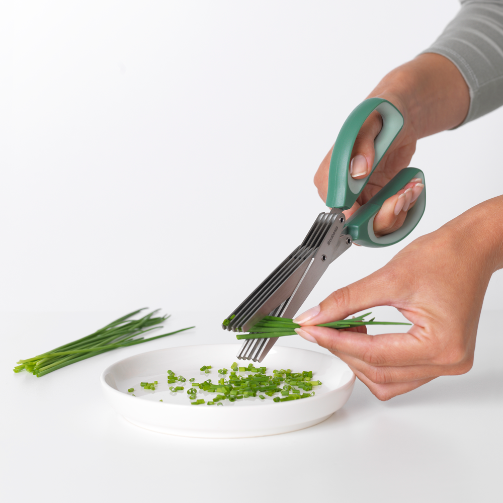 TIJERA BRABANTIA VEGETALES TASTY + FIR GREEN - 2