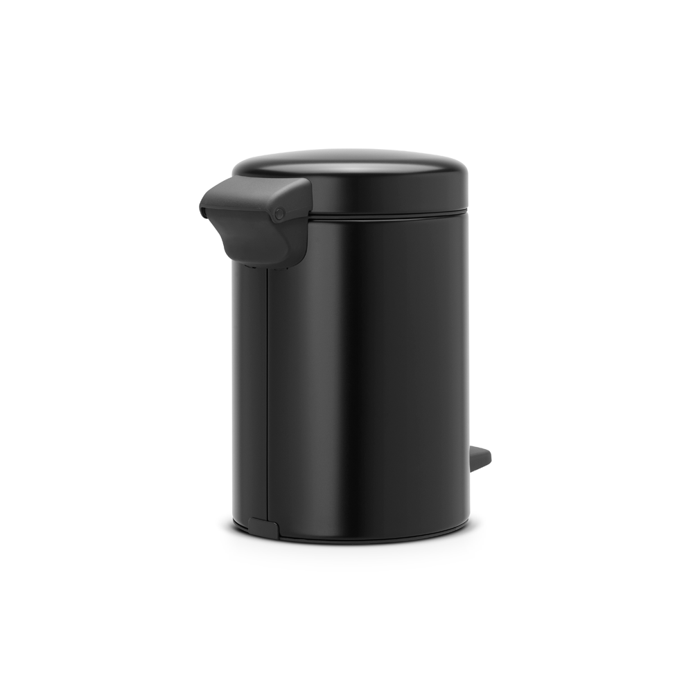 BASURERO BRABANTIA PEDAL NEWICON 3 LT MATT BLACK - 3