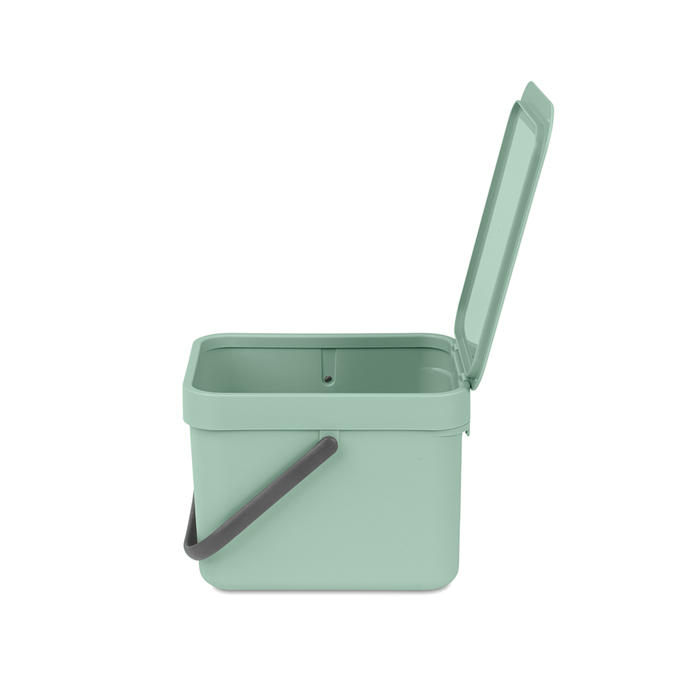 BASURERO BRABANTIA SORT & GO 6 LT JADE GREEN - 3