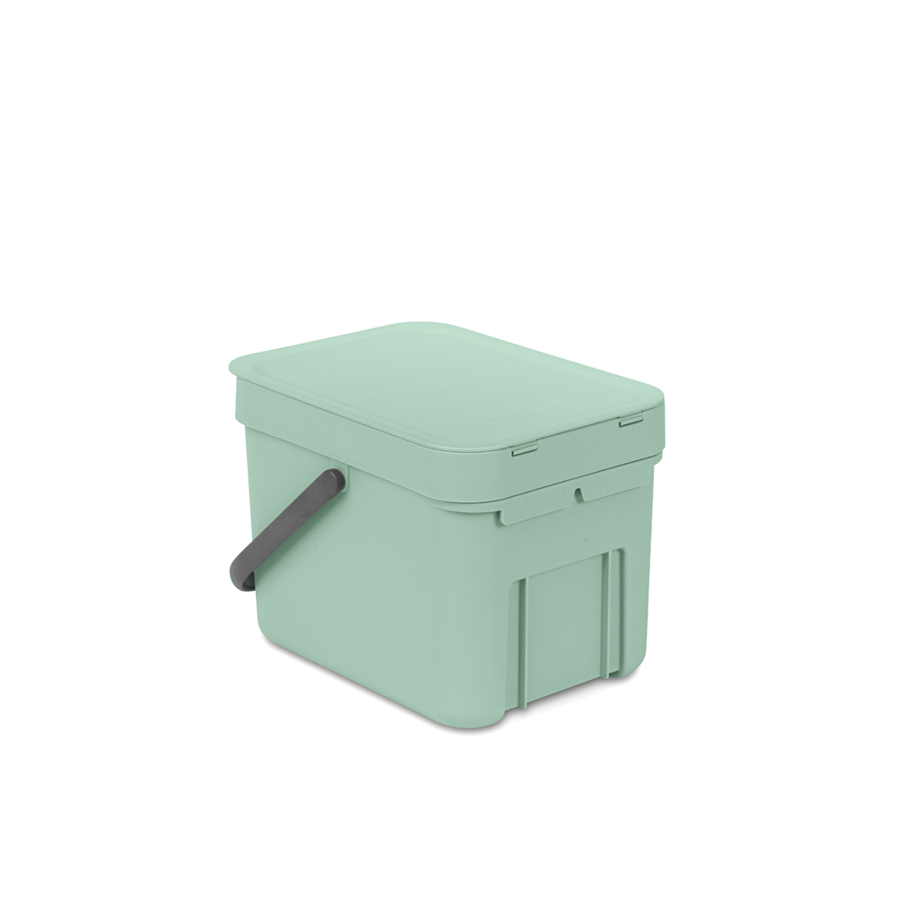 BASURERO BRABANTIA SORT & GO 6 LT JADE GREEN - 4
