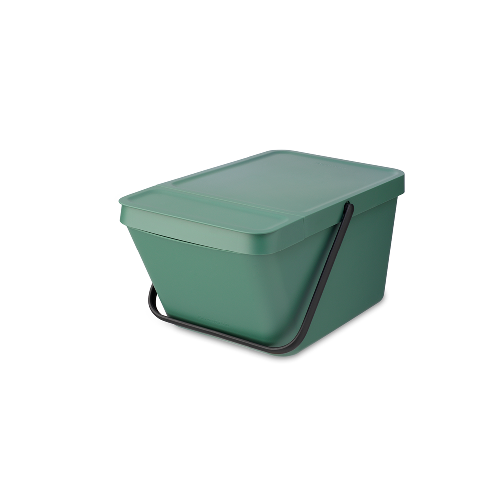 BASURERO BRABANTIA APILABLE SORT & GO 20 LT FIR GREEN - 1