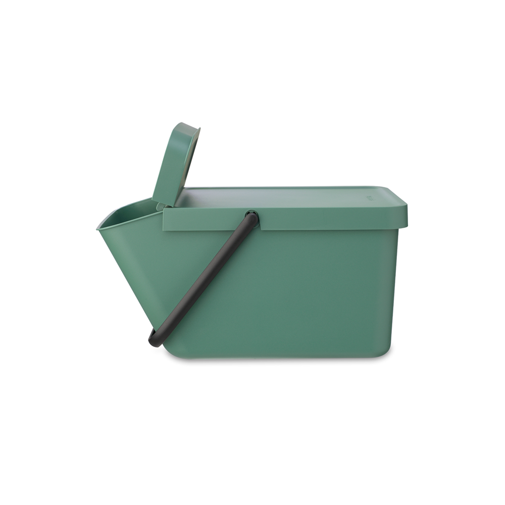 BASURERO BRABANTIA APILABLE SORT & GO 20 LT FIR GREEN - 4