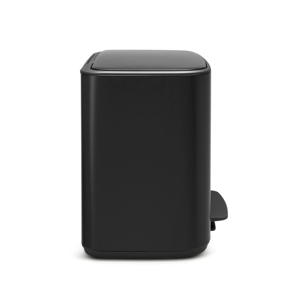 BASURERO BRABANTIA PEDAL BO 3 X 11 LT MATT BLACK - 2