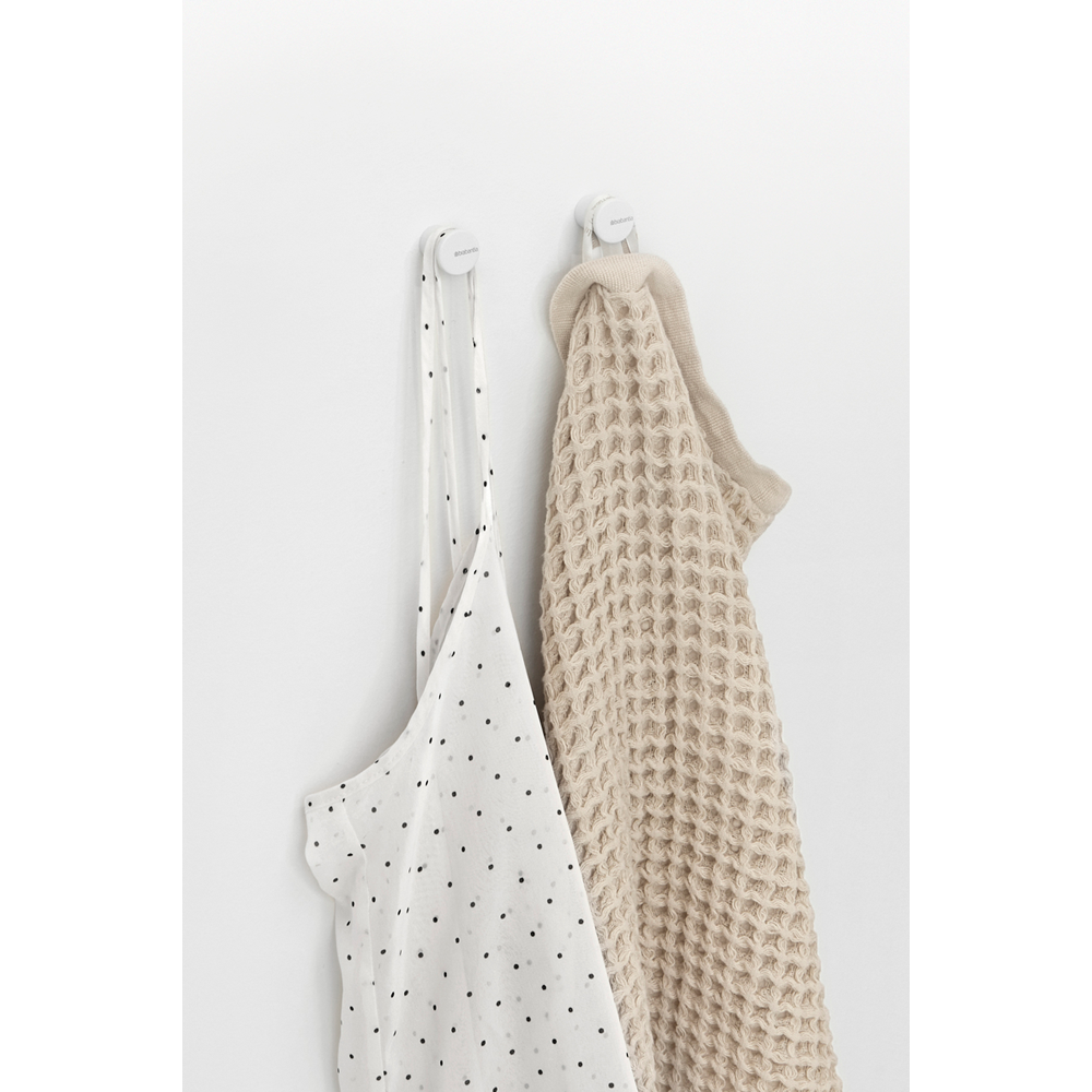 GANCHOS BRABANTIA TOALLAS MINDSET WHITE - 4