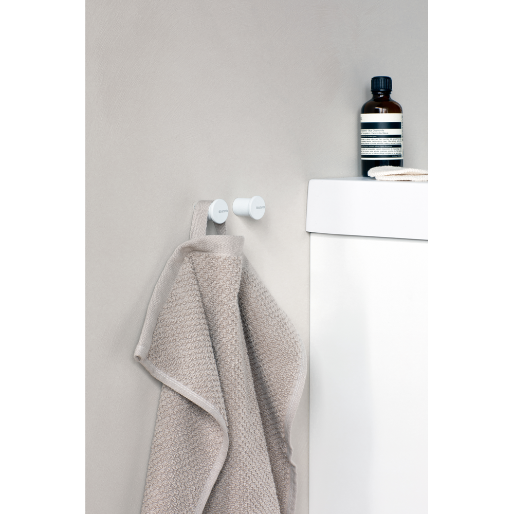 GANCHOS BRABANTIA TOALLAS MINDSET WHITE - 5