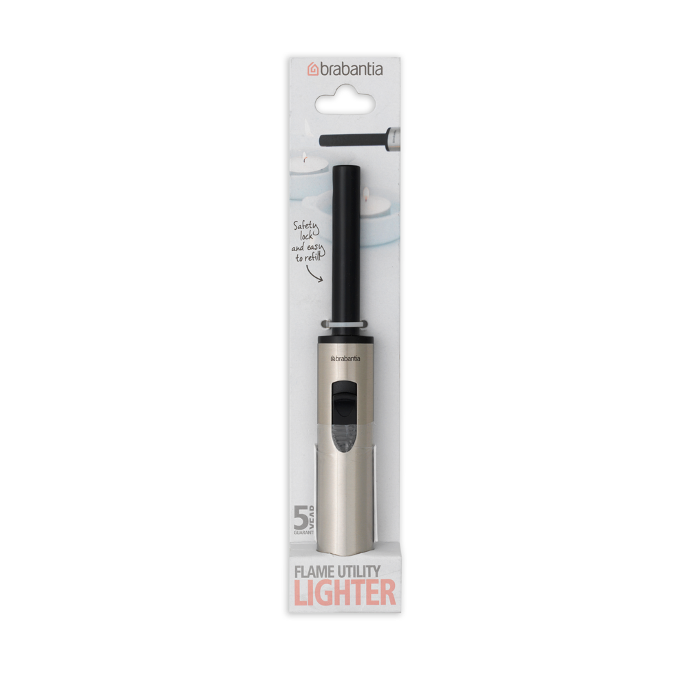 ENCENDEDOR BRABANTIA LLAMA PROFILE MATT STEEL/BLACK - 2