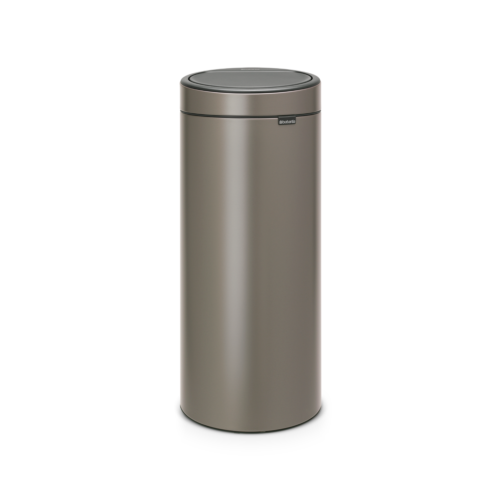 BASURERO BRABANTIA TOUCH NEW 30 LT PLATINUM - 1