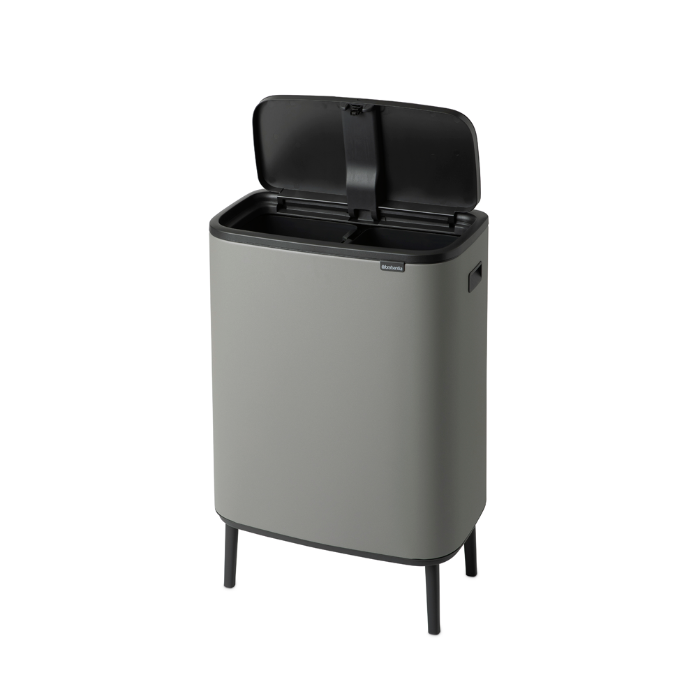BASURERO BO TOUCH HI 2 X 30 LT LIGHT GREY - 2