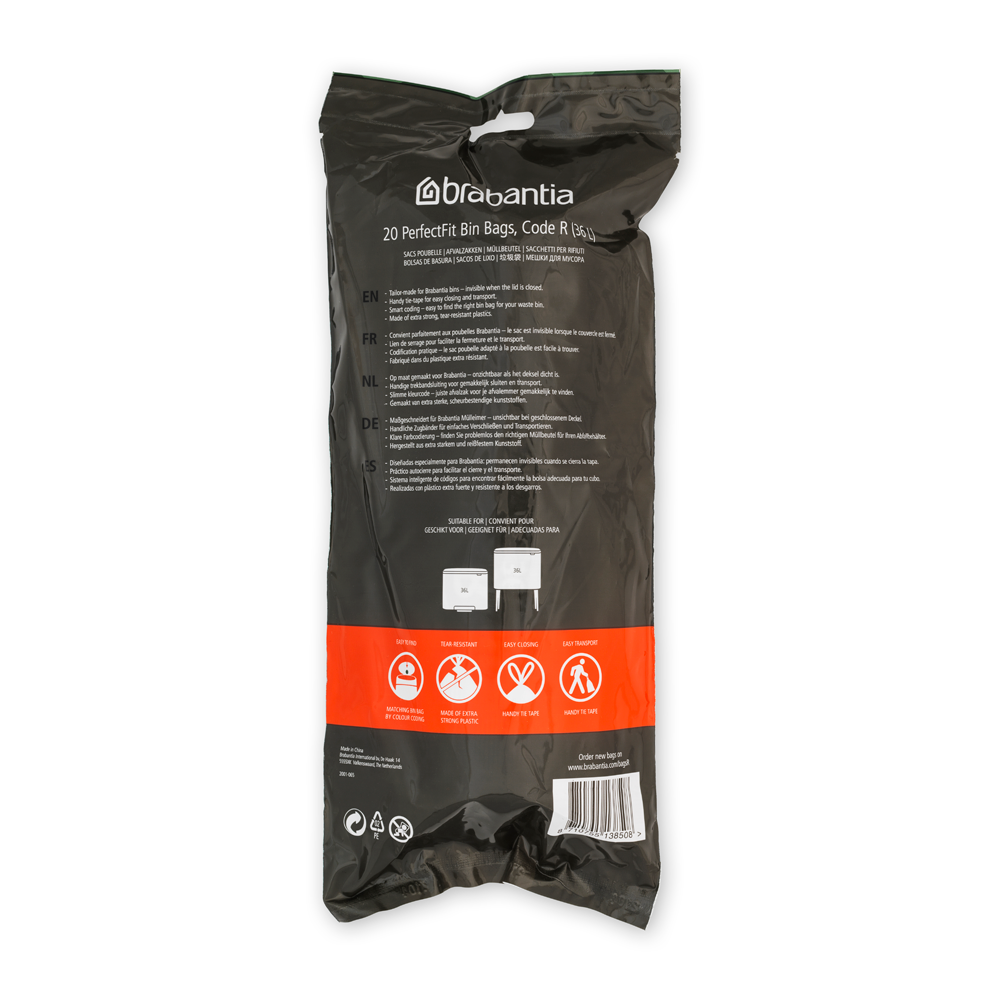 BOLSA BRABANTIA BASURA PERFECTFIT R 36 LT - 2