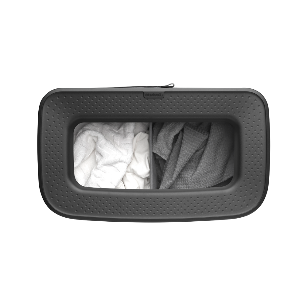 CONTENEDOR BRABANTIA ROPA BO HI 2 X 45 LT MATT BLACK - 4
