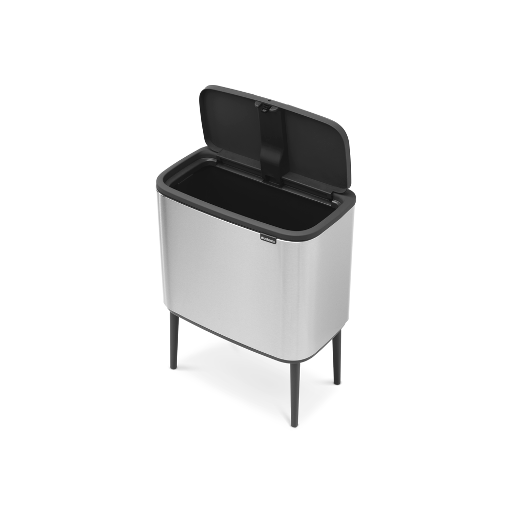 BASURERO BRABANTIA BO TOUCH 36 LT MATT STEEL FINGERPRINT PROOF - 2