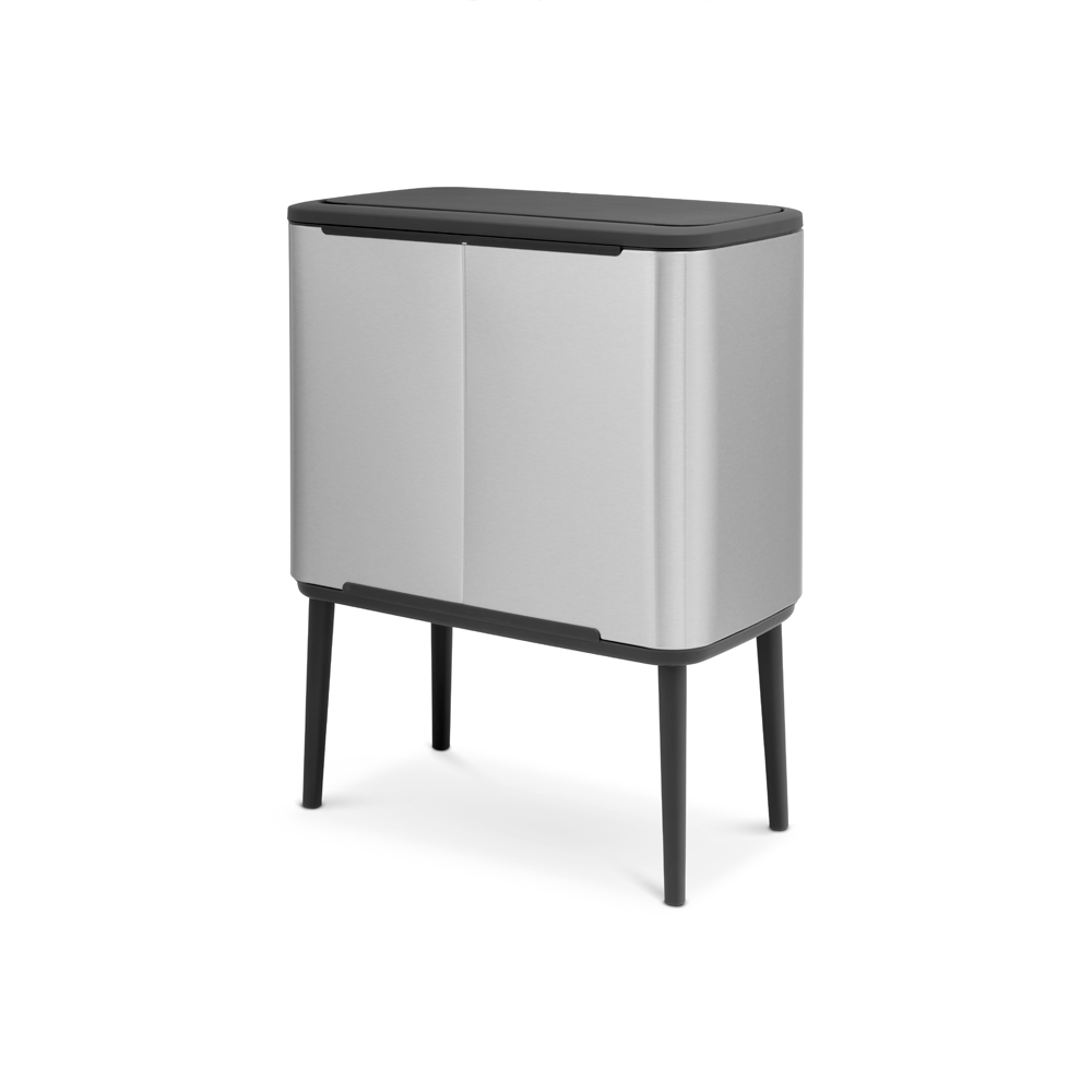 BASURERO BRABANTIA BO TOUCH 36 LT MATT STEEL FINGERPRINT PROOF - 4