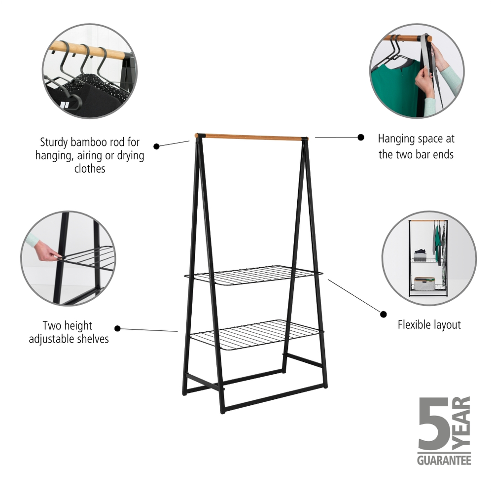 TENDEDERO BRABANTIA LINN GRANDE BLACK - 6