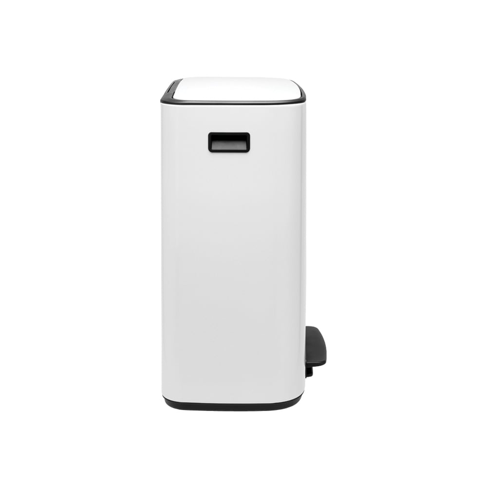 BASURERO BRABANTIA PEDAL BO 2 X 30 LT WHITE - 3