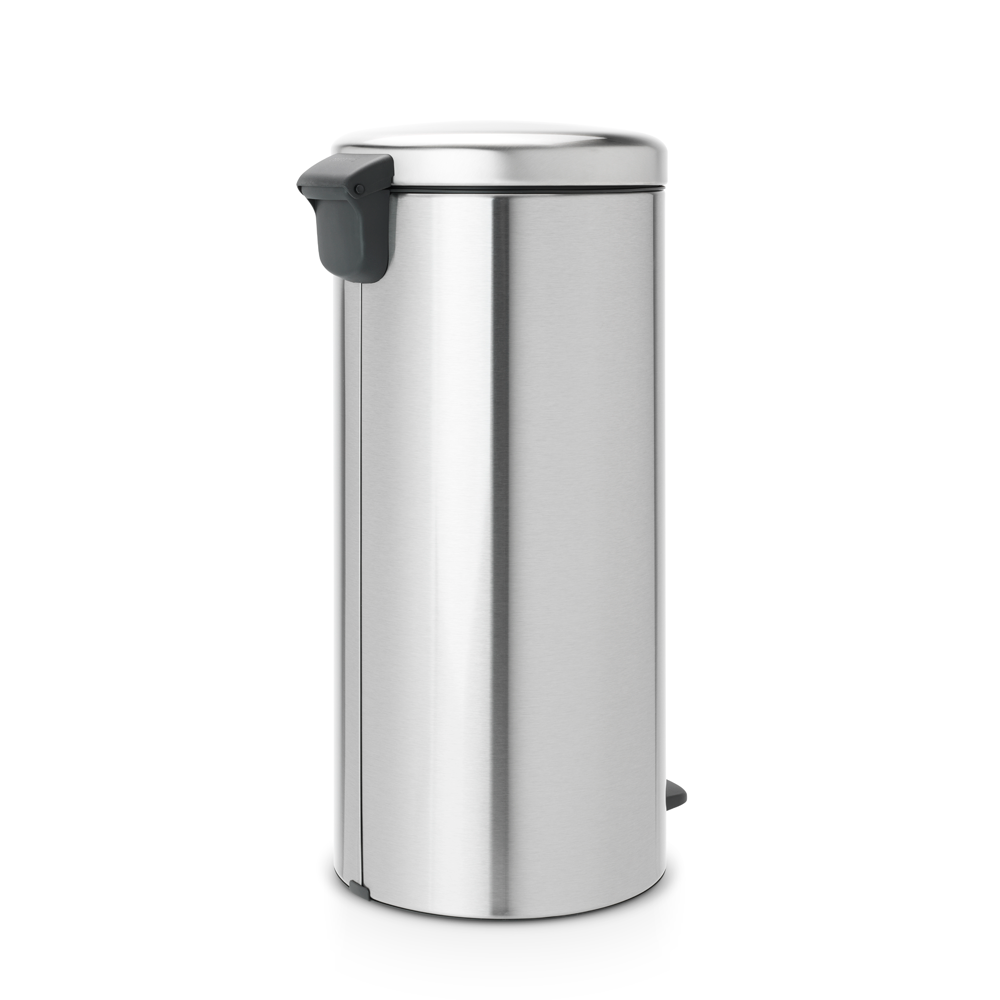 BASURERO BRABANTIA PEDAL NEWICON 30 LT MATT STEEL - 2