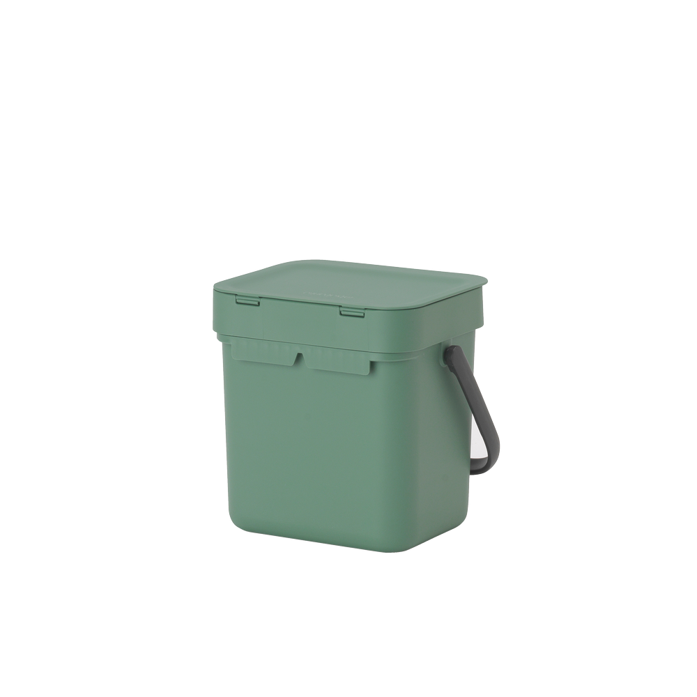 BASURERO BRABANTIA SORT & GO 3 LT FIR GREEN - 3