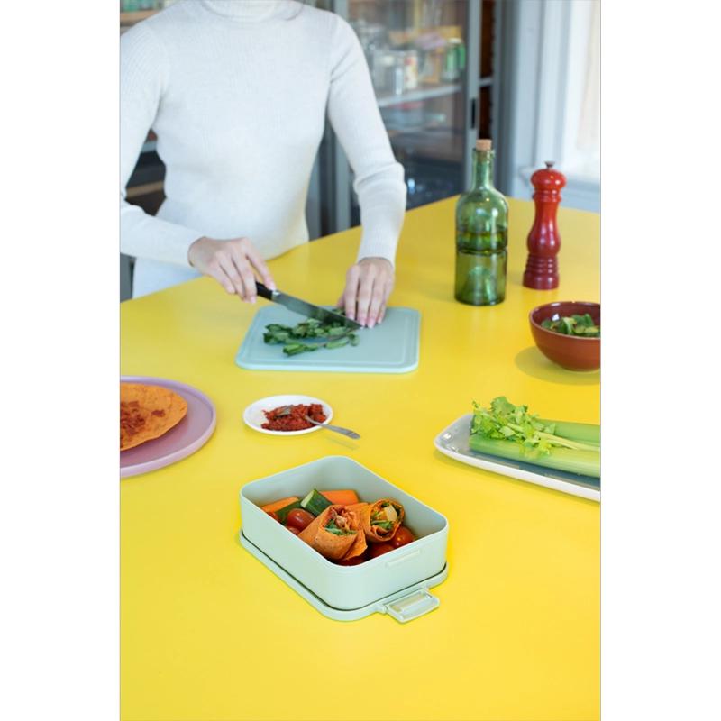 CONTENEDOR BRABANTIA ALMUERZO MAKE & TAKE MEDIANO JADE GREEN - 5