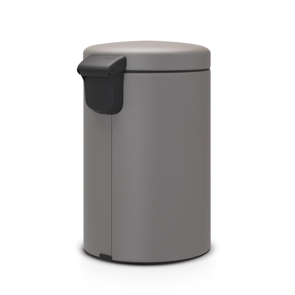 BASURERO BRABANTIA PEDAL NEWICON 12 LT GRIS MATE - 3