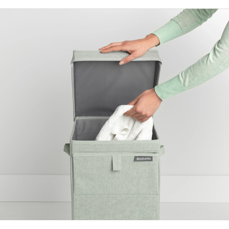 CAJA APILABLE PARA ROPA 35 LT GREEN - 4