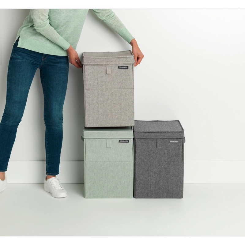 CAJA APILABLE PARA ROPA 35 LT GREEN - 5