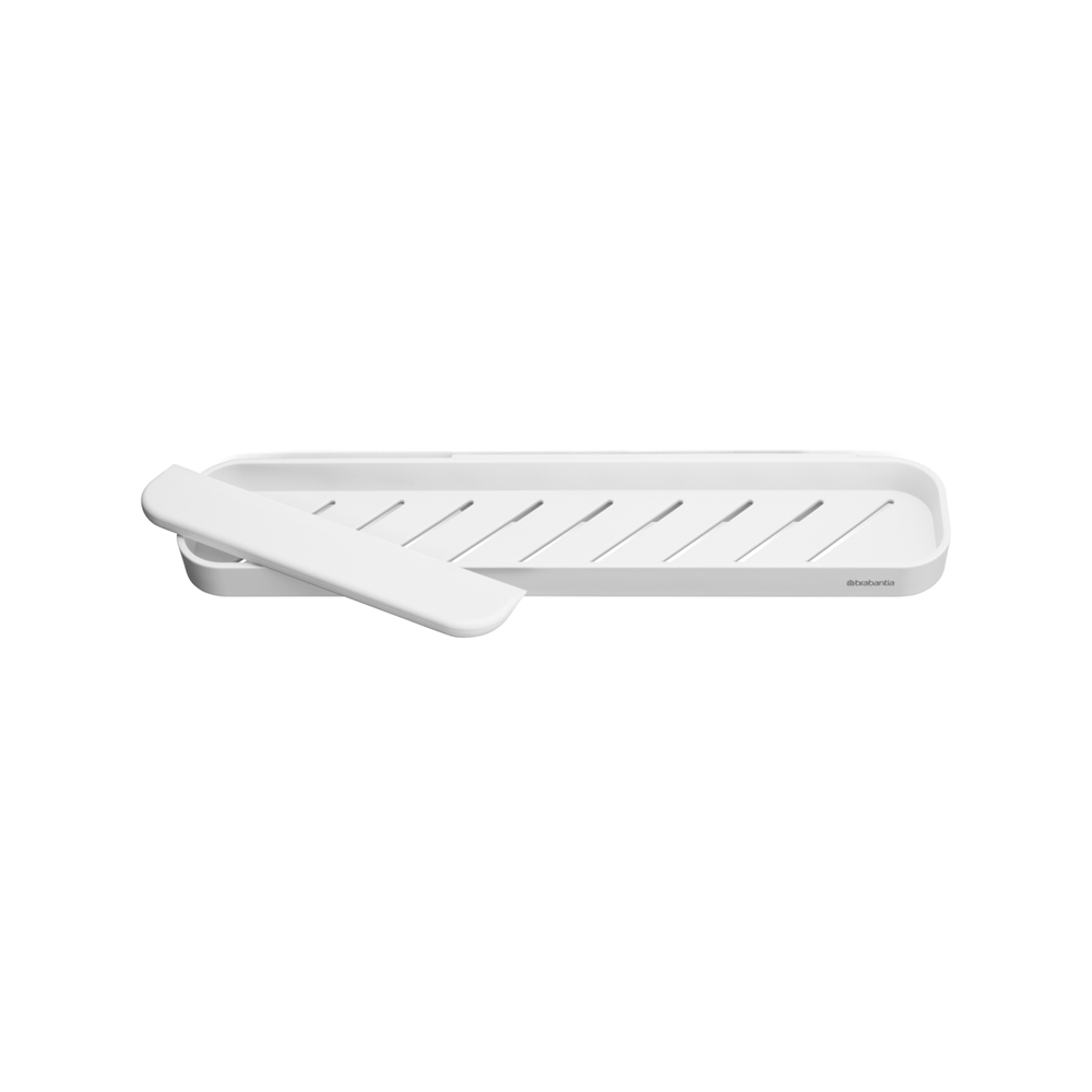 ESTANTE DE DUCHA CON ESPÁTULA MINDSET WHITE - 3