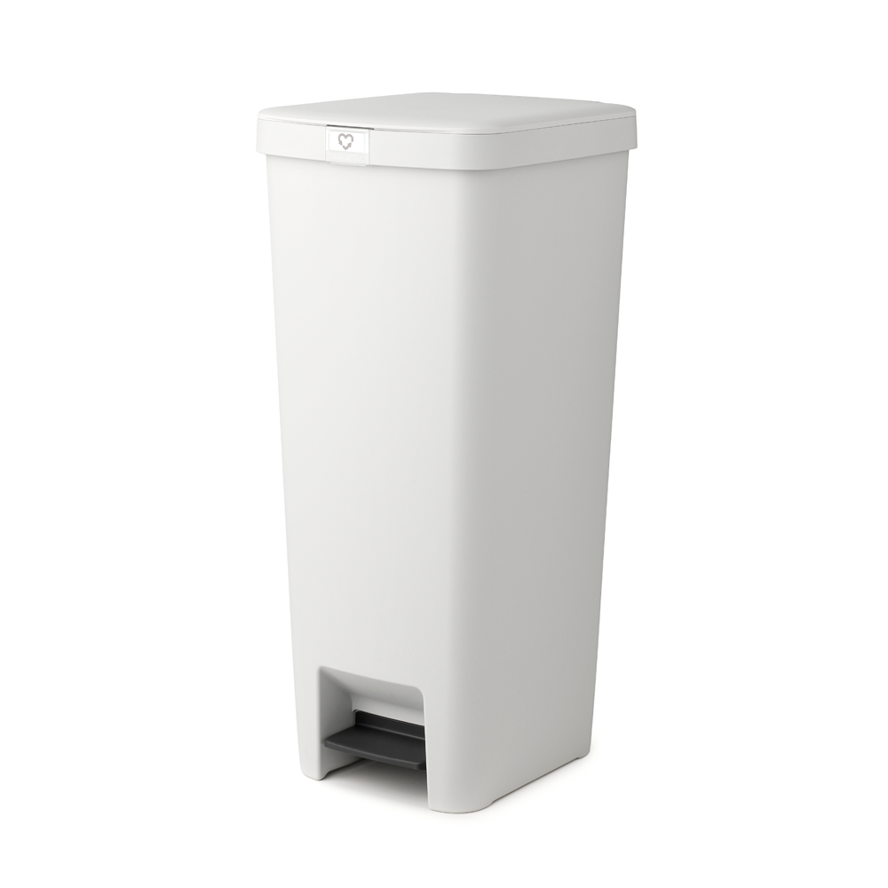 BASURERO DE PEDAL STEPUP 40 LT LIGHT GREY - 2