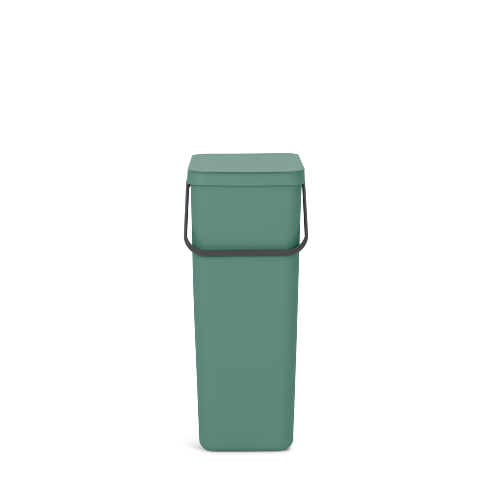 BASURERO BRABANTIA RECICLAJE SORT & GO 40 LT FIR GREEN - 2