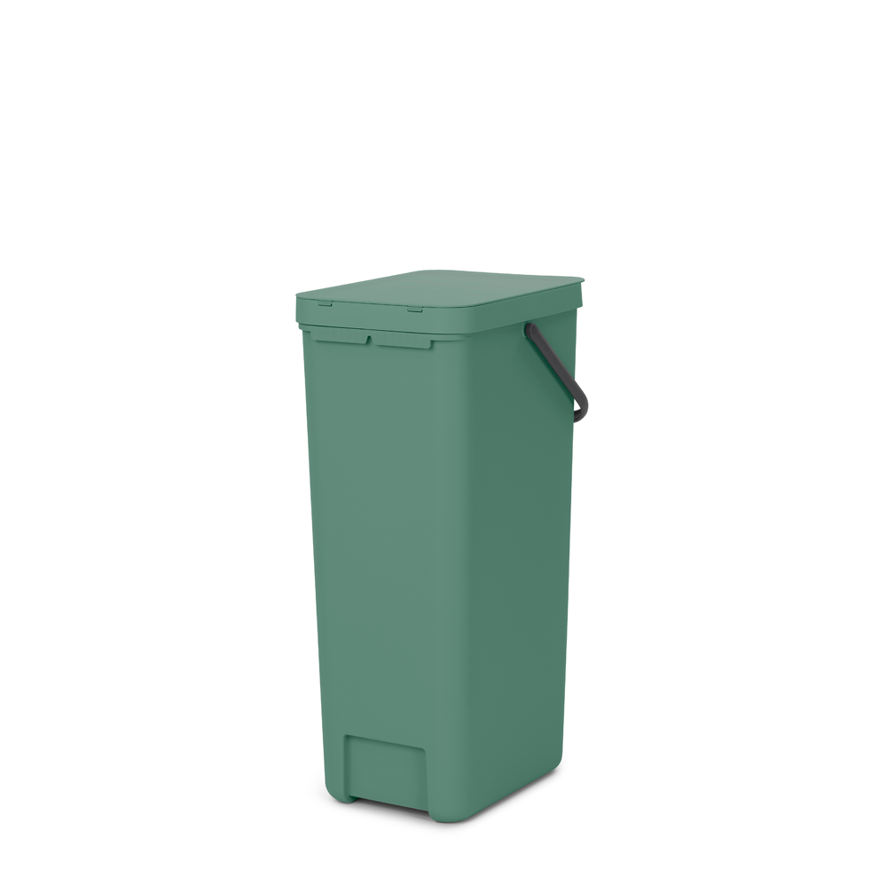 BASURERO BRABANTIA RECICLAJE SORT & GO 40 LT FIR GREEN - 3