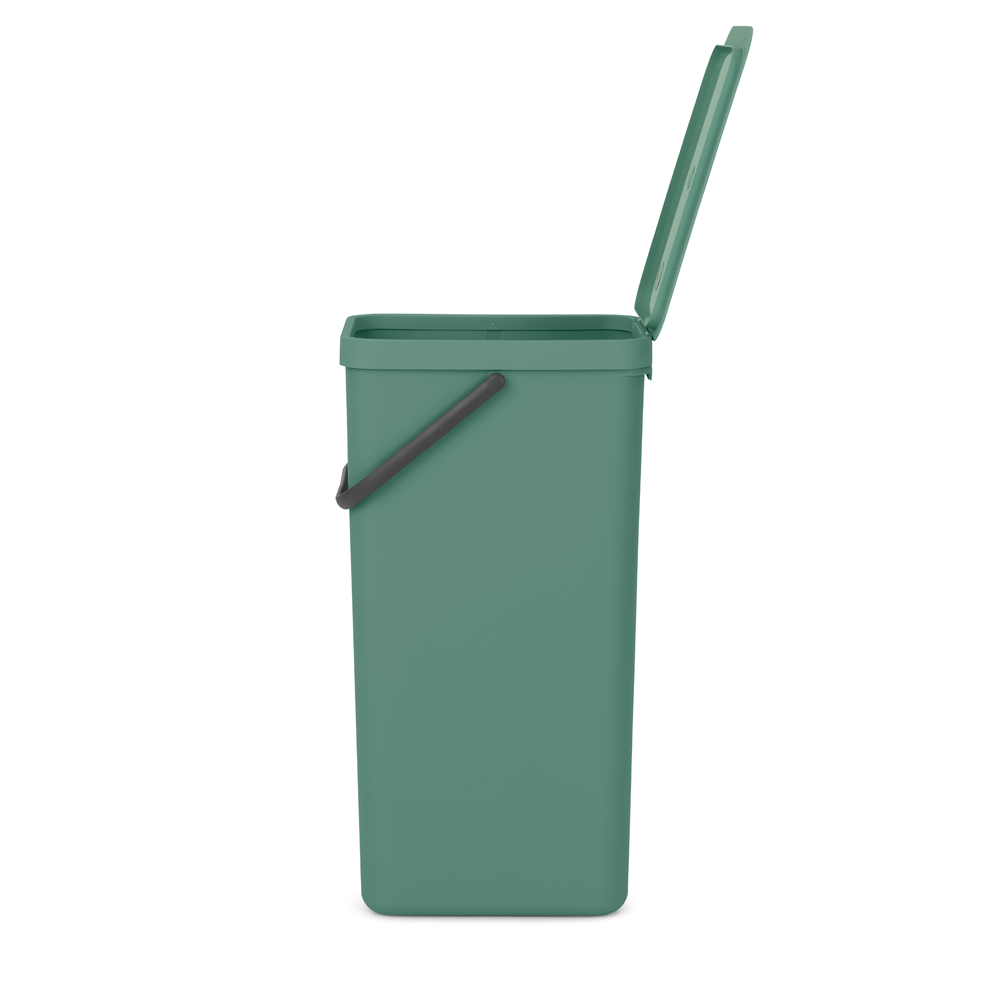 BASURERO BRABANTIA RECICLAJE SORT & GO 40 LT FIR GREEN - 4