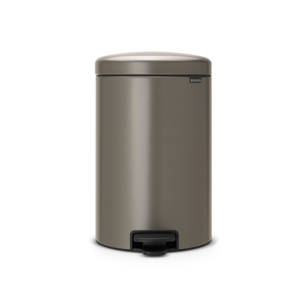 BASURERO BRABANTIA PEDAL NEWICON 20 LT PLATINUM - 1