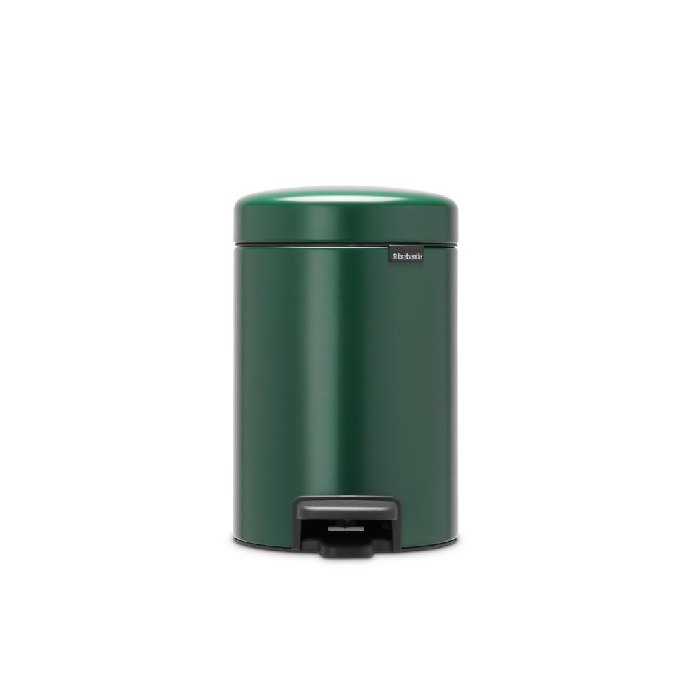 BASURERO BRABANTIA PEDAL NEWICON 3 LT PINE GREEN - 1