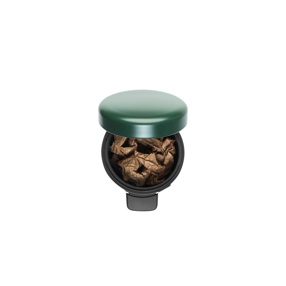 BASURERO BRABANTIA PEDAL NEWICON 3 LT PINE GREEN - 4