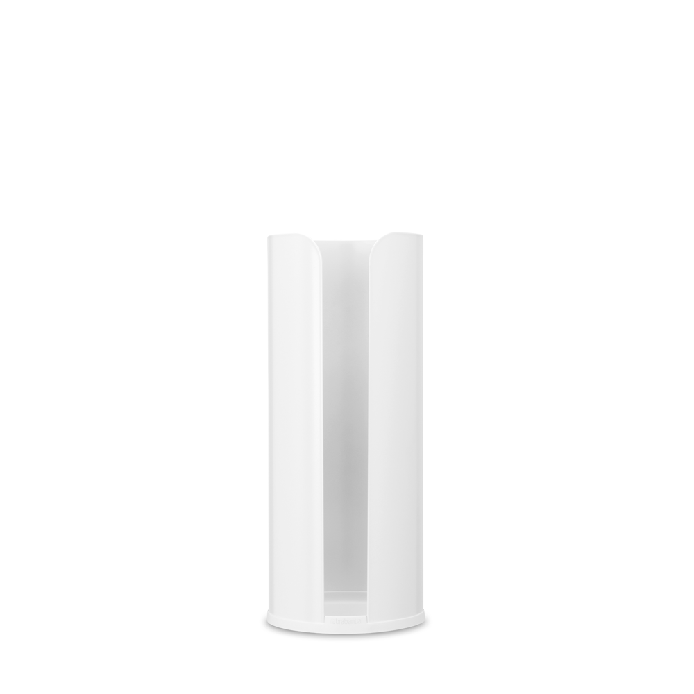 DISPENSADOR BRABANTIA ROLLOS PAPEL RENEW WHITE - 1