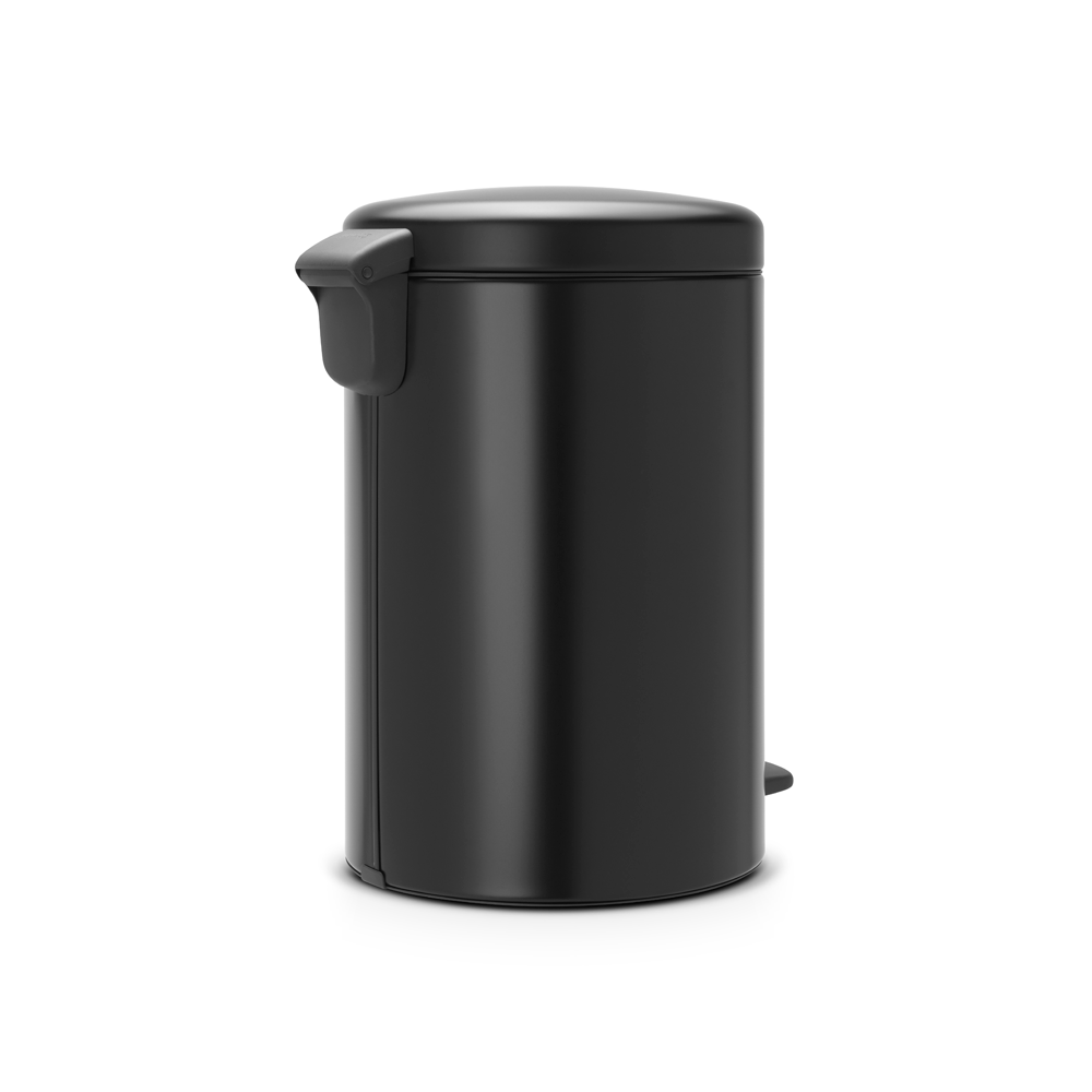 BASURERO BRABANTIA PEDAL NEWICON 20 LT MATT BLACK - 3