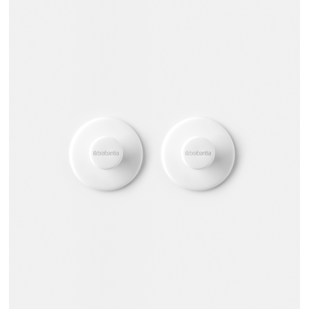 SET BRABANTIA COLGADORES TOALLAS RENEW WHITE - 2
