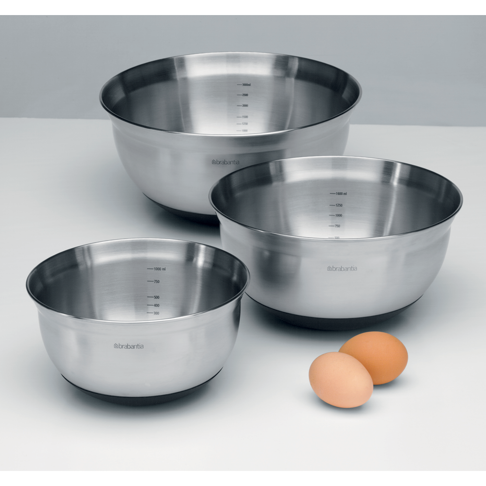 SET BRABANTIA 3 FUENTES PROFILE MATT STEEL/BLACK - 2