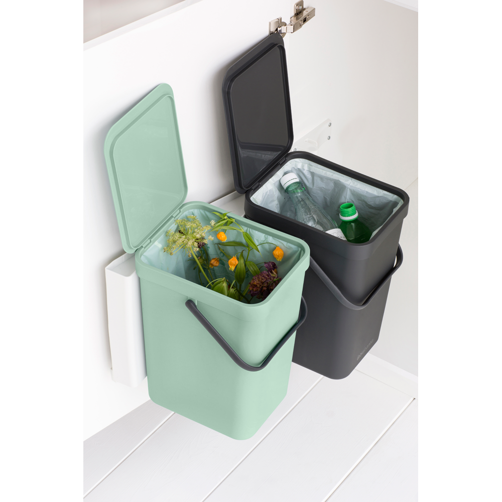 BASURERO BRABANTIA SORT & GO 2 X 16 LT MULTI - 3