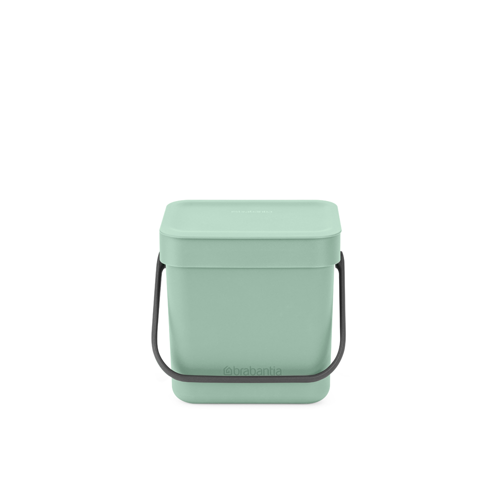 BASURERO BRABANTIA SORT & GO 3 LT JADE GREEN - 2
