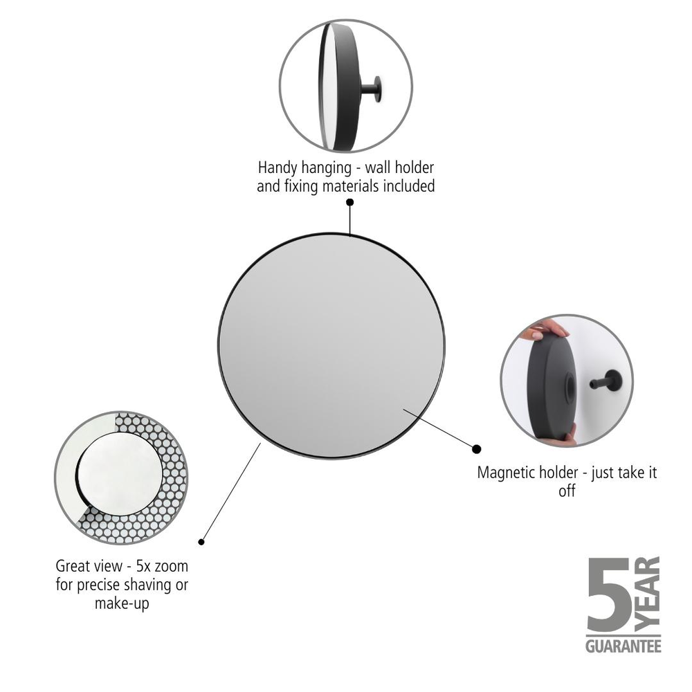 ESPEJO BRABANTIA MINDSET MINERAL INIFITE GREY - 6