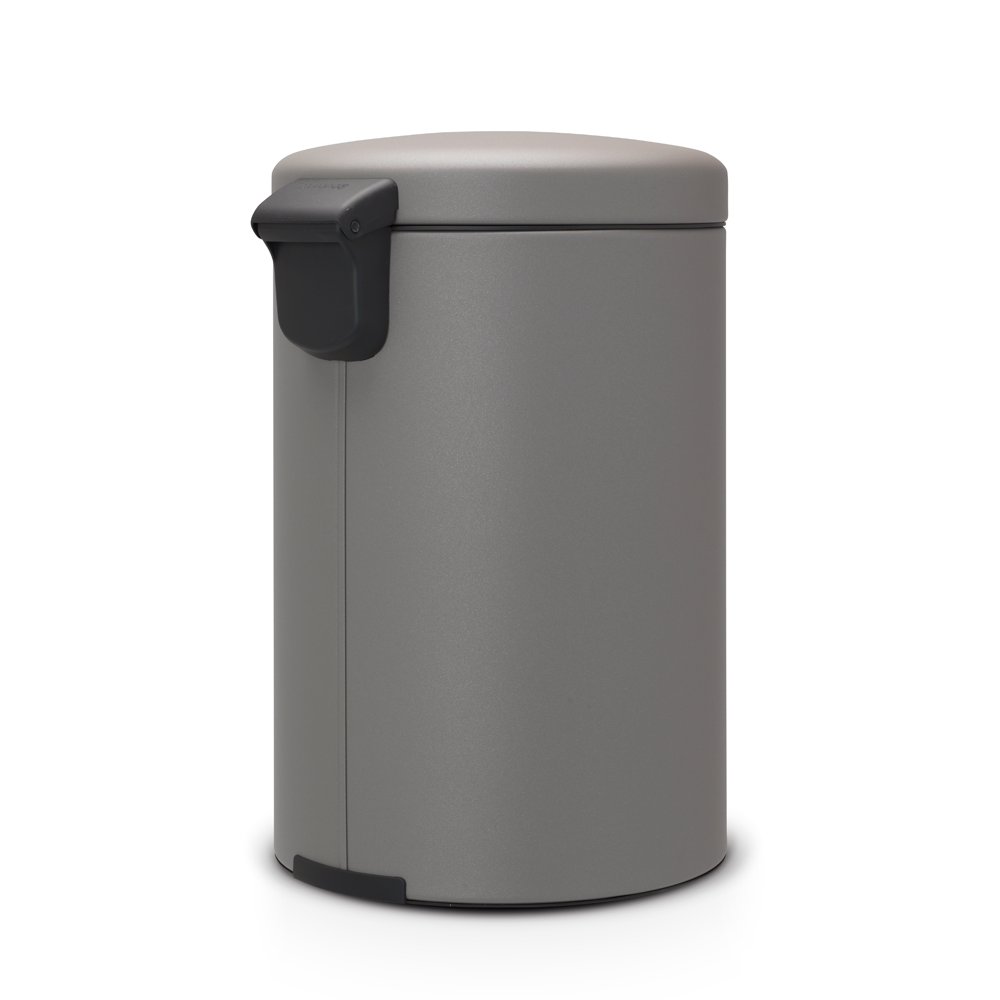 BASURERO BRABANTIA PEDAL NEWICON 20 LT MINERAL CONCRETE GREY - 3